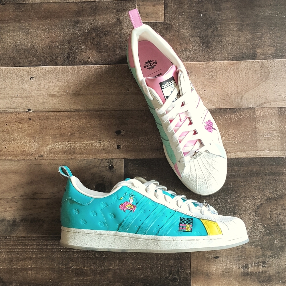 Adidas Superstar x Arizona Tea Casual Sneakers Mens Sz 11.5